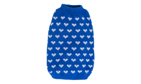 Pulover s Potiskom Srčka za Pse in Mačke Pulover s Potiskom Srčka za Pse in Mačke