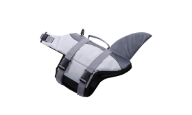 Eleganten Rešilni Jopič za Pse - Morski Pes Eleganten Rešilni Jopič za Pse - Morski Pes