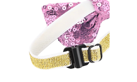 Bleščeča Zabavna Ovratnica z Metuljčkom za Mačke in Majhne Pse Bleščeča Zabavna Ovratnica z Metuljčkom za Mačke in Majhne Pse