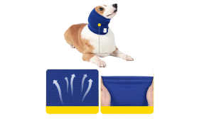 Pasji šal Proti Anksioznosti za Zaščito pred Hrupom, Ušesi in Mrazom