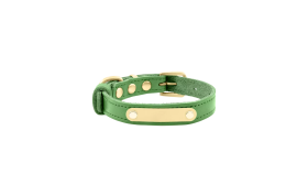 Luksuzna Gravirana Pasja Ovratnica iz Pravega Usnja Luksuzna Gravirana Pasja Ovratnica iz Pravega Usnja