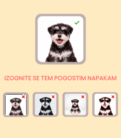 Za jasen in oster rezultat